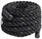 rockible Equipo de Ejercicio de Batalla, Gimnasio en Casa, Cuerda para Hacer Ejercicio, Ejercicio Al Aire Libre, 2,8 M/3M, 25mmx3m Amarillo