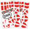 Finest Folia 2er Set DIN A4 Länderaufkleber Fahne Aufkleber Länderfahne Flagge für Auto Motorrad Sticker Länderflagge selbstklebend wetterfest R217 (13 Dänemark)
