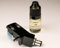 Gerades Tonarm-Headshell, Halterung, Schwarz, AT-VM95C-Tonabnehmer, Diamond-Tonabnehmer passt Yamaha Vinyl 500, TT-N503, TT-S303