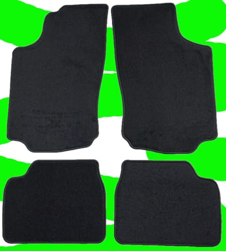 AUTOTEPPICH-STYLERS Q100+ Fußmatten Set passend für Opel Corsa C 2003-2006 Matten Autoteppiche Passform