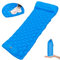 autozen Isomatte aufblasbar, Ultraleicht Luftmatratze mit integrierter Pumpe Schlafmatte für Outdoor Camping Trekking Zelt, blau