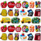 QASIMOF 28pcs School study shoe charms for Clogs Sandals,Shoes Accessories Charms for Party Favors Gifts
