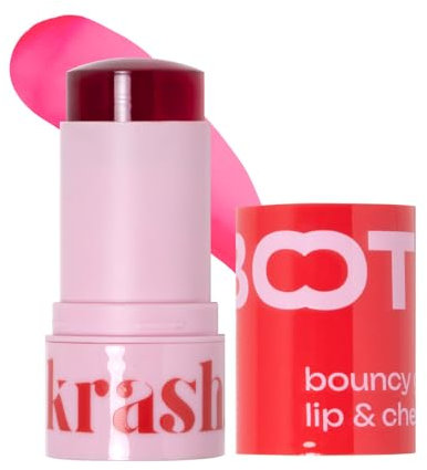 KRASH KOSMETICS - BOOTYful Foreplay Fuchsia - Tinte para Mejillas y Labios en Gelatina - 30gr - Acabado Natural - Fácil de Usar - Sensación Ligera - Vegano