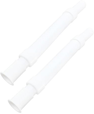 MUSISALY 2stücke Flexibles Abflussrohr Für Waschmaschine Und Waschbecken Leichter Kunststoffschlauch Abflussrohrverlängerung Für Küche Bad Waschküche Installieren Reinigen