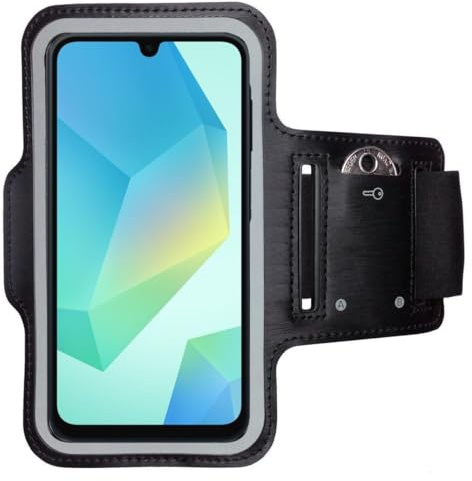 CoverKingz Sportarmband für Samsung Galaxy A16/A17 4G/5G - Handy Armband Schwarz