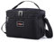 ETONSUNNY Faltbar Isolierte Kühltasche，Tragbare Lunchtasche，Wiederverwendbare coolbag，auslaufsicher Lunchbag，Kühlbeutel für Arbeit, Schule, Picknick ，（Schwarz 8L）