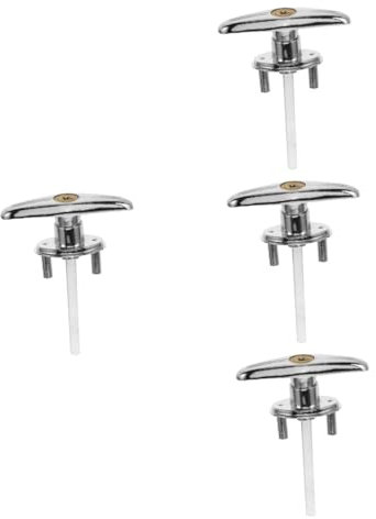 SHINEOFI 4 Sets Garage Door Lock Kit Handle Keyed Locking Mechanism for Garage and Roller Shutter Doors for Enhanced Security Easy Installation and Versatile Use