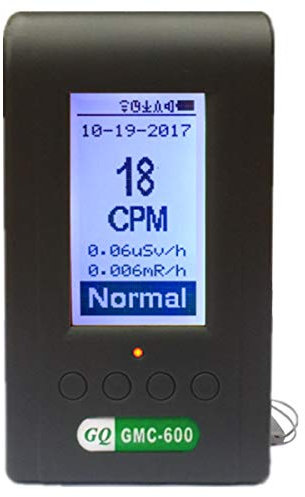 GQ GMC-600 Plus Geigerzähler-Dosimeter, XRay LND 7317, Alpha, Beta, Gamma