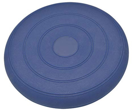 Saniversum UG Ballsitzkissen Sitzkissen Kissen Sitzballkissen inkl. Pumpe, blau