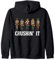 Funny Nutcracker Crushin´it Zip Hoodie