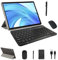 tablet 2 in 1 da 10 pollici Android 14 tablet con tastiera 64 GB ROM 8 GB RAM Supporto di espansione da 1 TB tablet da 10,1 pollici include custodia per mouse Stylus Tab 8 MP+2 MP fotocamere 6000 mAh