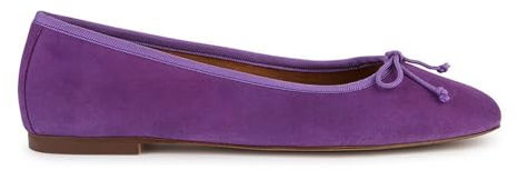 Geox D Marsilea A, Balletto Piatto Donna, Viola, 39 EU