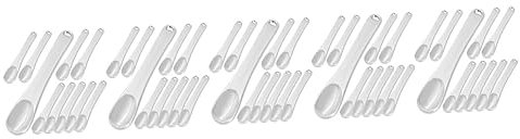 VALICLUD 50pièces Spatules Pour Contour Des Yeux Outils De Maquillage Pour Appliquer Essences Et Soins De Peau Design Ergonomique Et Facile à Nettoyer