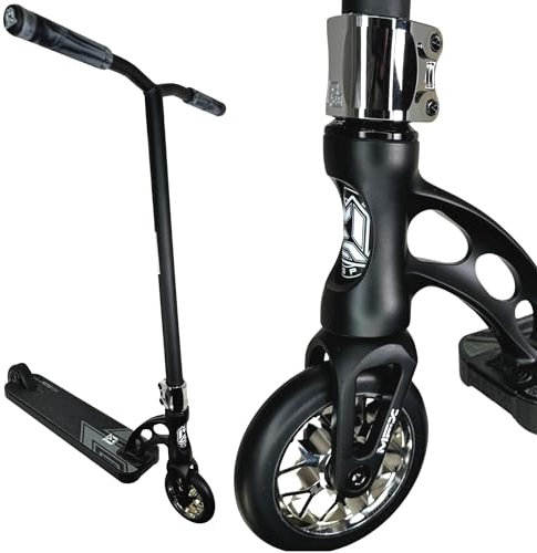 MGP Madd Gear Pro F26 Custom Complete Park Stunt-Scooter IHC H=81cm Abec11 Trick Freestyle Park Roller (Chrome)
