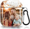 Sangkoo Personalisierte AirPod Hülle mit Foto, Benutzerdefinierte Hülle Kompatibel mit AirPod 2nd/1st Generation Hülle, Design Ihr Foto Text Name AirPod Case Personalisierte Geschenk (für AirPod 2&1)