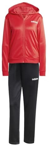 adidas Damen ESSENTIALS LINEAR TRACKSUIT, Pure Ruby, XXL