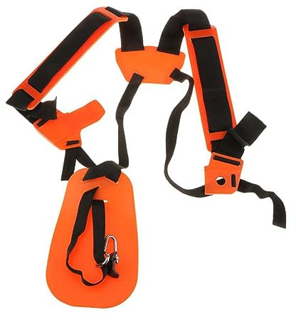 TOYANDONA Garden Pruner Harness Strimmer Double Shoulder Strap Trimmer Belt Brush Harness Pruner Strap Padded Comfortable