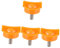 COSMEVIVI 4 Piezas De Tornillos De Prensa, Piezas De Exprimidor De Naranjas, Tornillo Profesional Para Máquina Exprimidora, Tornillo Pelador, Piezas Dentro Del Tornillo Exprimidor Para