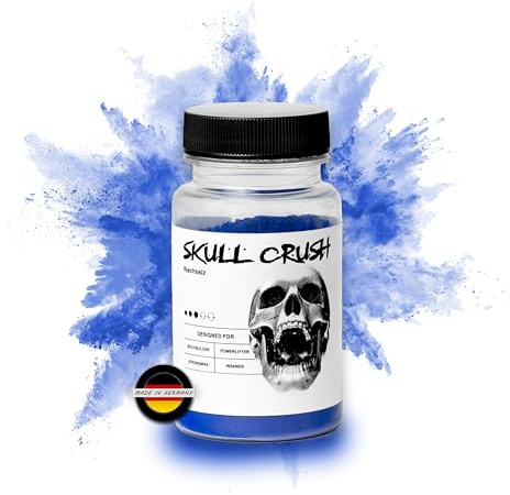 Azan Strength® SKULLCRUSH extrem Starkes Riechsalz - Stärke 3/5 - für Profisportarten wie Bodybuilding, Powerlifting, Strongman, Icehockey