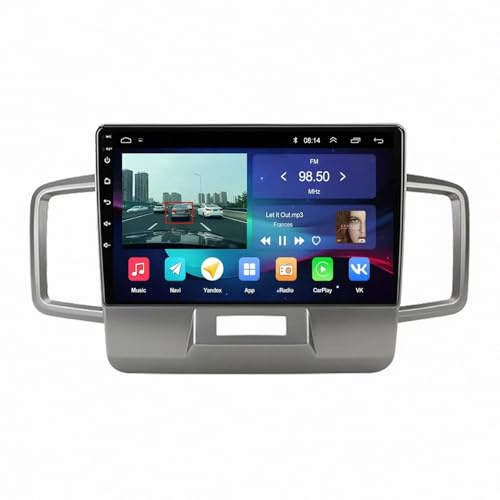 Autoradio 2 Din Bluetooth per Honda Freed 1 2008-2016 Schermo Touch Portatile Wireless di Backup con Bluetooth Wifi, Controllo Vocale, Aux, Mirror, 4 Nucleo 4G+64G