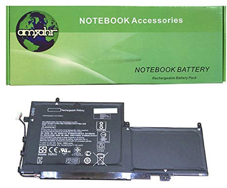 amsahr PG03XL-05 Ersatz Batterie für HP PG03XL, PG03064XL, HSTNN-LB7C, 831532-421, (11.55V, 65Wh) Umfassen Mini Optische Maus schwarz