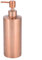 304 Stainless Steel Rose Gold Soap Bottle, Kitchen Bathroom Countertop Hand Pump Liquid Soap Bottle(550ml)