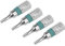 sourcing map 4pcs 25mm Long 1/4 Hex Shank T8 Security Torx High Quantity Screwdriver Bits S2 High Alloy Steel
