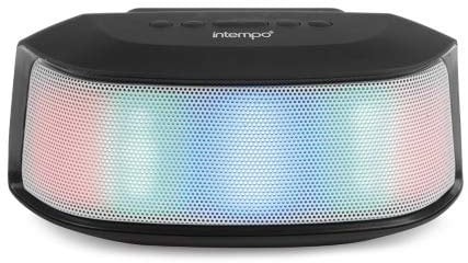 Rechargable Intempo Beautiful Colour Changing Bluetooth LED Speaker