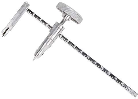 Edward Tools Trockenbau Kreisschneider – 40,6 cm Durchmesser Schneidewerkzeug – einfache Anpassung von Seiten-zu-Seiten-Durchmesser – stabile Metallkonstruktion mit scharfer Klinge für saubere Kreise