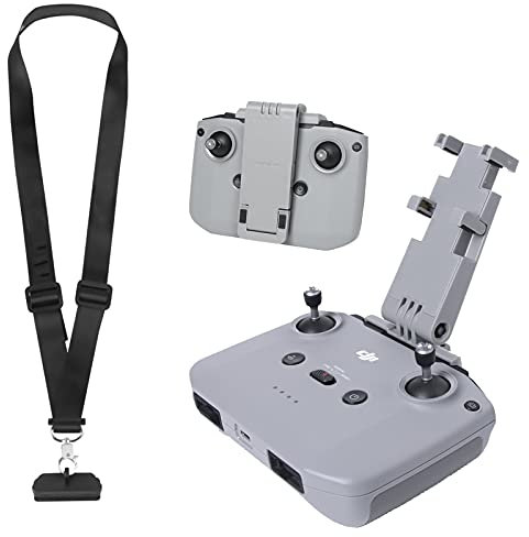 MotuTech - Soporte plegable portátil para tablet DJI Air 2S / Mavic Mini SE / Mini 2 / Air 2 para 7.9 / 9.7 / 10.2 / 10.5 / 11, sin necesidad de desmontar (soporte + correa)