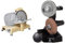 RGV 25 Special Edition Affettatrice, Diametro 25 Cm, Colore Avorio & 9168 Affilatoio Amovibile
