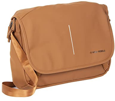 New Rebels William - Computer Umhängetasche - Cognac 10L - Wasserabweisend