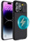 Hitaoyou iPhone 13 Pro Magsafe Case with Slide Lens Cover, Slim Magnetic Case for iPhone 13 Pro 6.1 Black