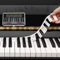 Etichette rimovibili per spartiti musicali per pianoforte – Guida in silicone per principianti, note musicali senza adesivo per 88 tasti full size (Rainbow Colors)