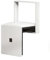 UIILO Faltbarer Wandhocker Wandmontierter 7 cm Ultradünner Klappstuhl Geeignet für Eingangsbereiche Wandklappstuhl Klappstuhl (B)