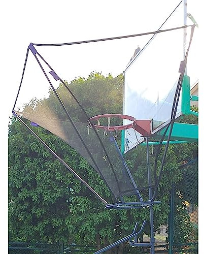 YXXSDP Basketball Rebounder Basketball Wurftrainer Sport Defender Net Pro, Tragbar Basketball-Rebounder-Netz-Rückholsystem, Leichtgewicht Aufgehängte Hoop Shot Trainer Aufsatz Für Drinnen Und Draußen