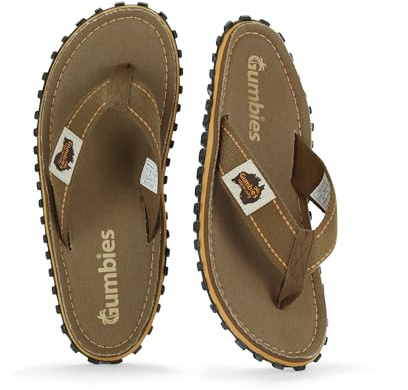 Gumbies Classic - Flip Flops aus recycelten Materialien - robuste Sohle aus wiederverwerteten Autoreifen, ergonomisches Fußbett