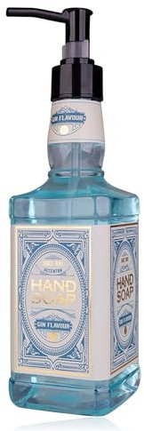Seifenspender Gin Flavor - Flüssigseife im Pumpspender, Seife Gin Flasche, Handseife Weihnachten, Wichtelgeschenk