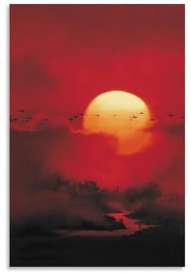 Apocalypse Now 1979 Retro-Film-Poster (3) Wandkunst Bild Gemälde Poster Leinwand Druck Poster Artw