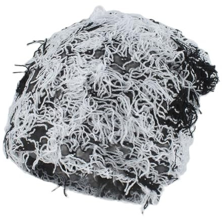 Wintermütze Damen Y2k Beanie Herren Winter Gestrickte Wollmütze Plüsch Strickmützen Dicke Warme Wollmütze Schneemütze Damen Outdoor Ski Lustige Mützen Weiß