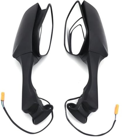 NIKISO Für Kawa&saki Für Ninja ZX10R ZX-10R 2011-2015 Motorrad Faltbare Spiegel Blinker Rückansicht Rückspiegel Motorrad Rückspiegel(MT252-036-BK)