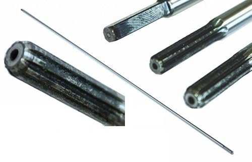 Tige de transmission | pour débroussailleuse | Longueur totale 153 cm | Diamètre Ø8 mm | 9 dents | en acier trempé | Pièce de rechange