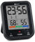 Geevon Shower Timer with LED Display, Small Digital Bathroom Clock, Waterproof, Battery Operated, Wall or Stand Mount, Perfect for Kitchen & Bathroom, Easy Installation, Large Readable Numbers(Black)