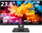 23,8 Zoll PC Gaming Monitor QHD 2560 x 1440 2K 100 Hz, 2 ms, Lautsprecher, HDR, 99% sRGB IPS LED Computer Bildschirm mit HDMI/DP-Anschlüssen, AMD FreeSync-kompatibel, VESA-Unterstützung, Schwarz