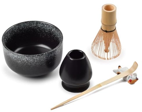 MPEIPILA Matcha Set, Matcha Set für Einsteiger, Japanisches Matcha Tee Set, Stylisches Matchas Set