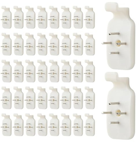 40 Stück Spurenlose Wandhaken, Spurlose Bilderhaken, Wandbild Haken, Unsichtbare Wandhaken Multifunktional Bilder Haken, für Aufhängen von Bildern Uhren Rahmen Spiegeln