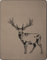 biederlack Wohndecke Deer mit Zierstich Größe 150 x 200