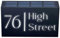 Personalised House Sign with Solar Light 180x280mm, Contemporary Address Number Plate with LED Illumination, Custom Street Name & House Number Plaque, Weatherproof Outdoor (Black, Vertical Design)