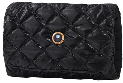 TopHomer USB Handwärmer mit 3 Heizstufen, Wiederaufladbare Handwärmer Muffs Tasche für Frauen Männer Indoor Outdoor (Schwarz)