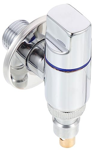 Hoement Waschmaschinen Absperrventil Aus Edelstahl 1/2 Zoll Mit Automatischer Wasserstopp Funktion Langlebiges Kleiner Eck Absperrventil Für Waschbecken Und Sanitärinstallation
